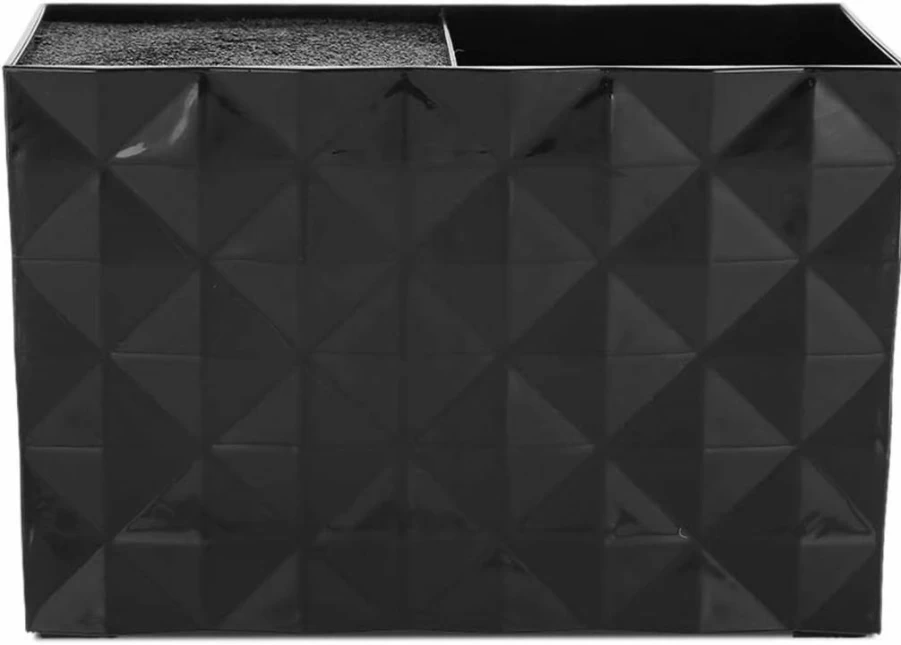 ZJchao Professional Hairdressing Storage Case - Salon Organizer for Scissors, Combs, Clips & Shears - Stylish Black Holder for Hairdressers & Pet Groomers